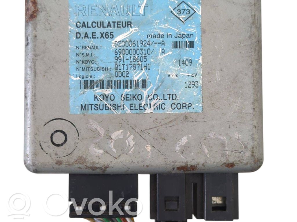 Renault Clio II Power steering control unit/module 