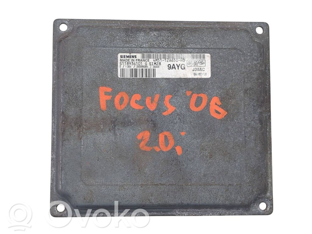 Ford Focus Engine control unit/module ECU 