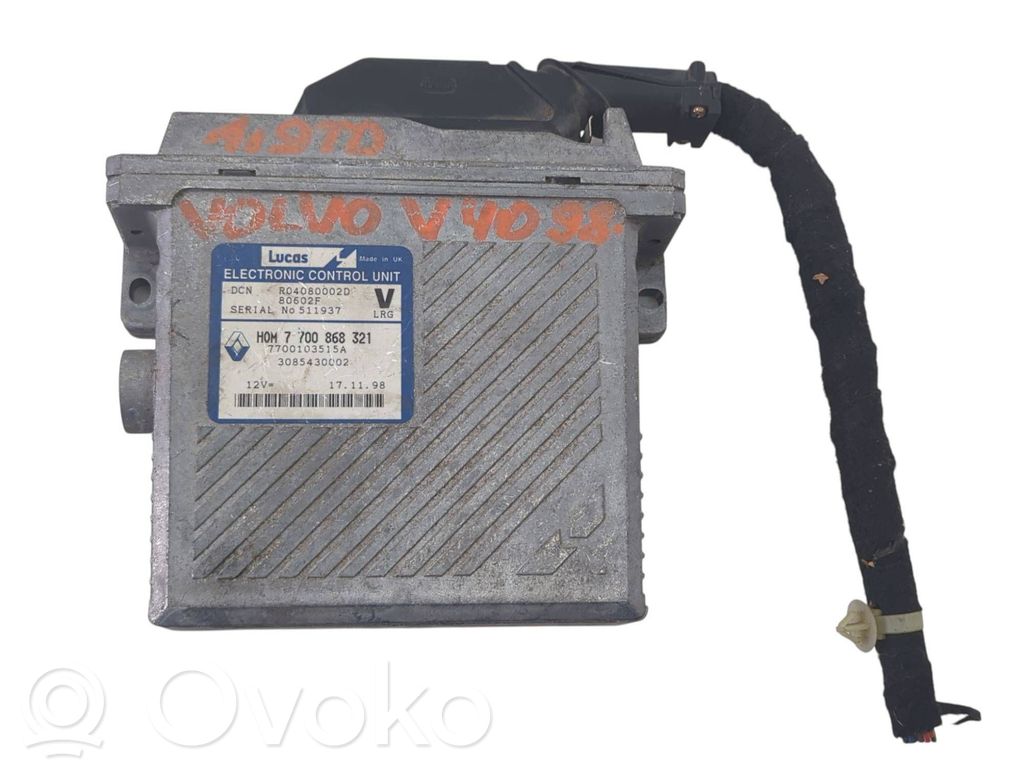 Volvo S40, V40 Engine control unit/module ECU 