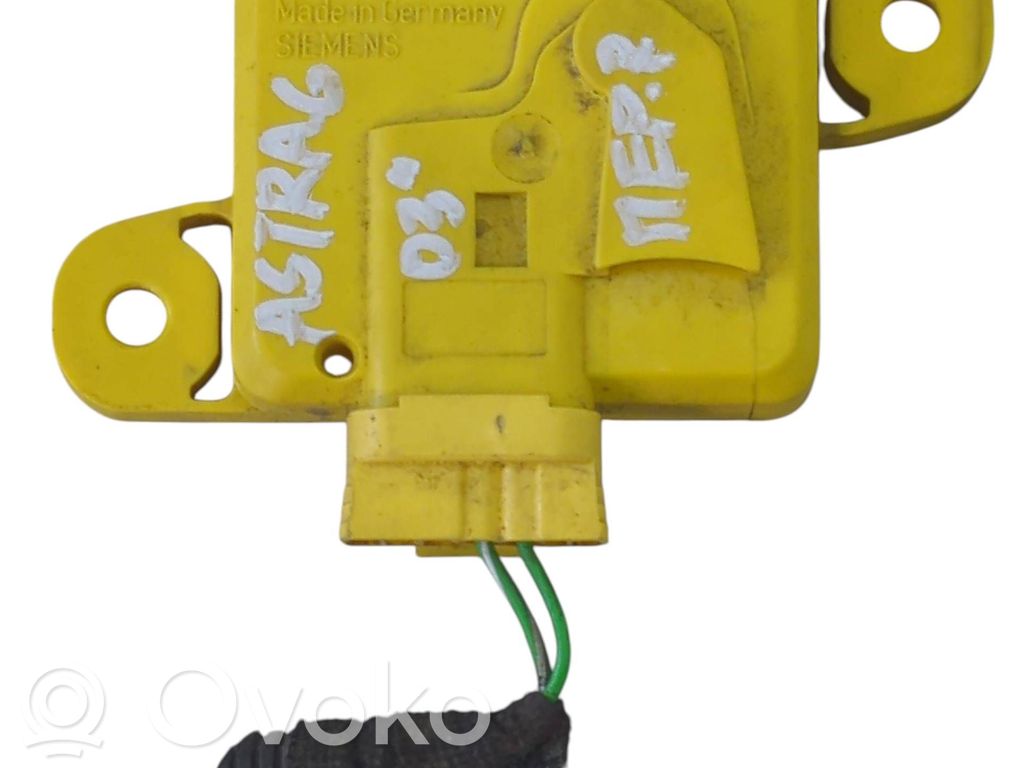 Opel Astra G Airbagsensor Crashsensor Drucksensor 