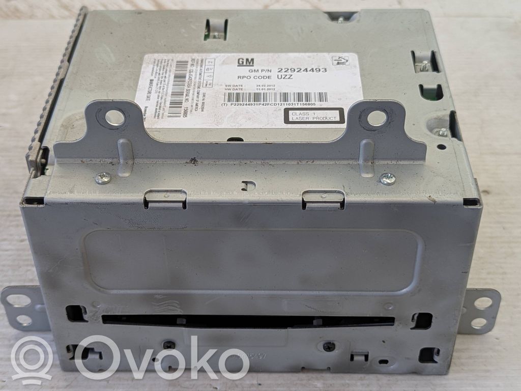 Opel Astra J Unità principale autoradio/CD/DVD/GPS 