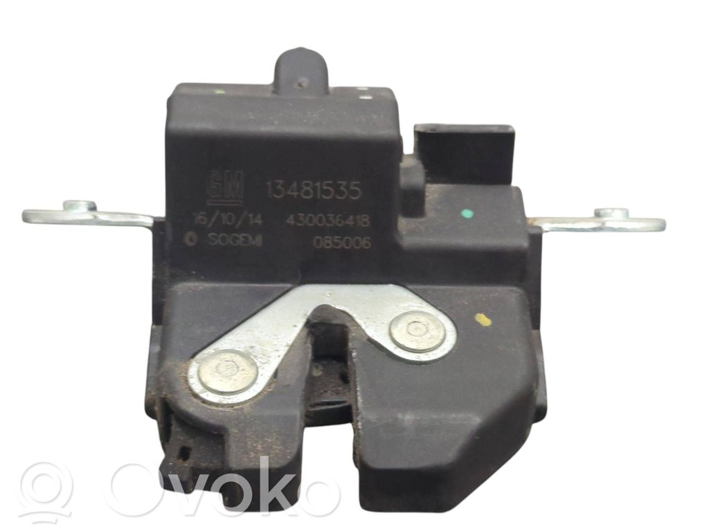 Opel Corsa D Tailgate lock latch 