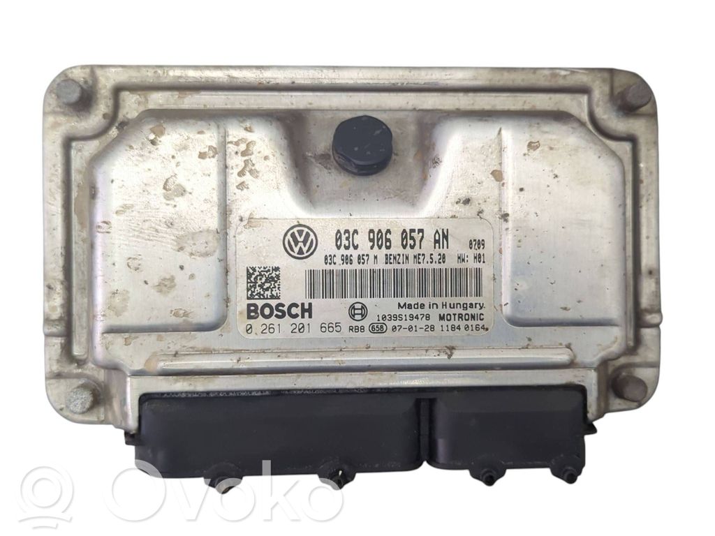 Skoda Roomster (5J) Unité de commande, module ECU de moteur 