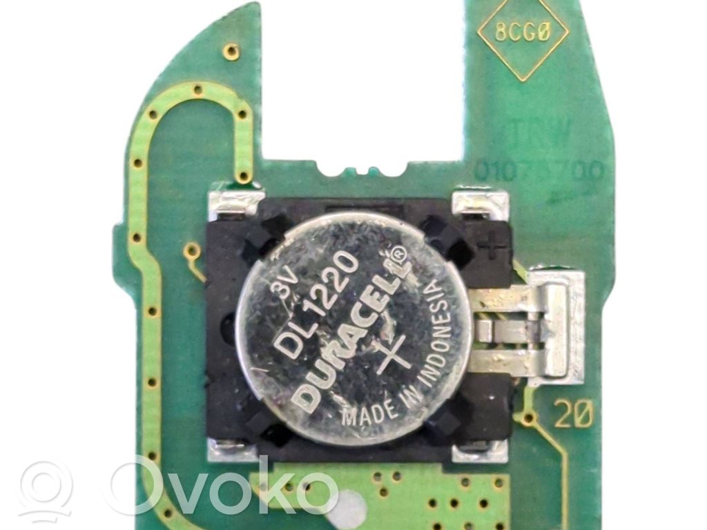 Klucz / Karta zapłonu   01075700,TRW01075700