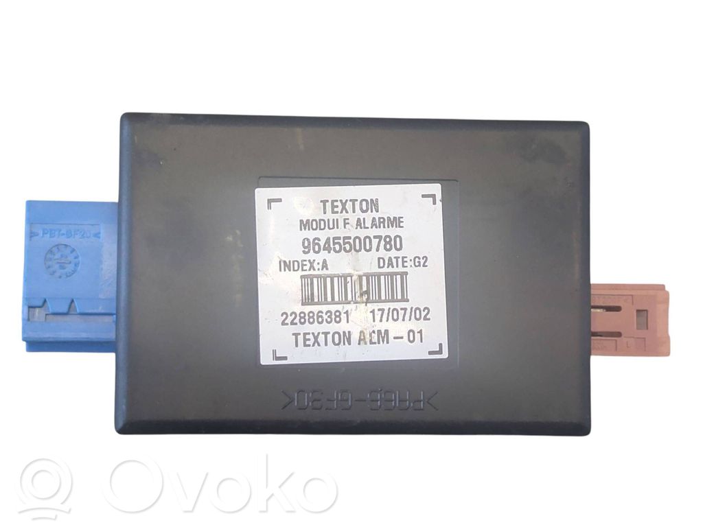 Peugeot 307 Alarm control unit/module 