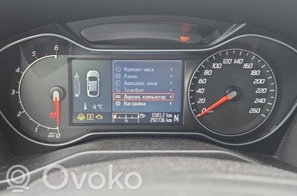 Ford Mondeo MK IV Speedometer (instrument cluster) 
