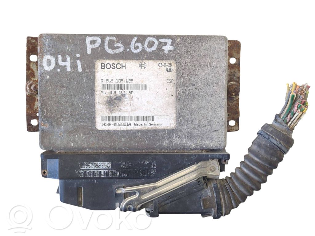Peugeot 607 ESP (stability system) control unit 