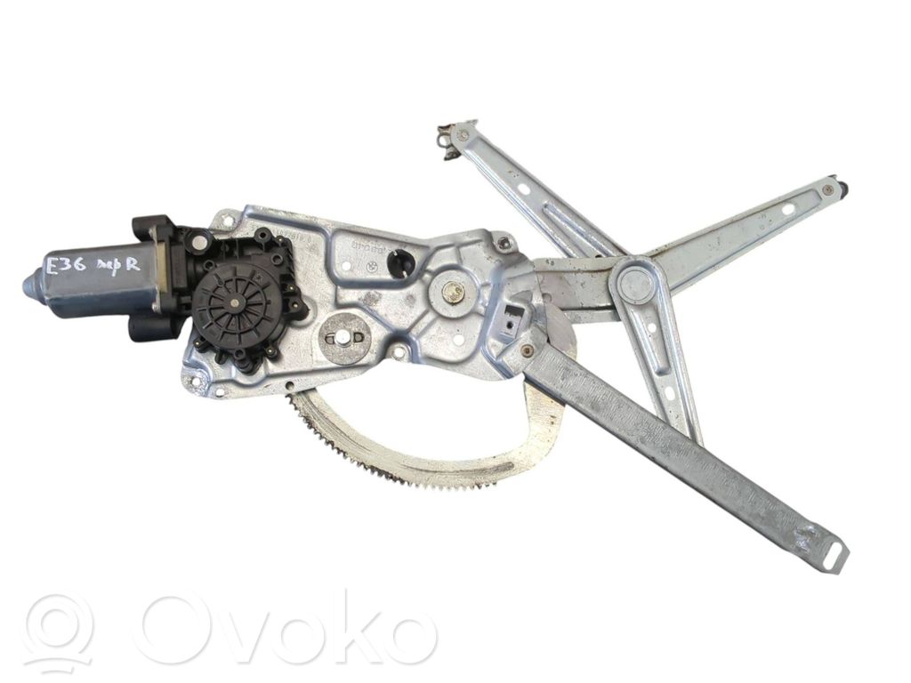 BMW 3 E36 Front door window regulator with motor 