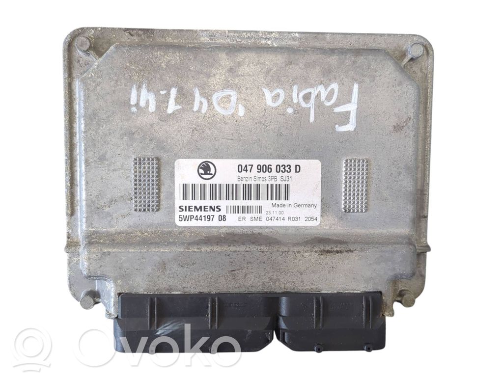 Skoda Fabia Mk1 (6Y) Engine control unit/module ECU 