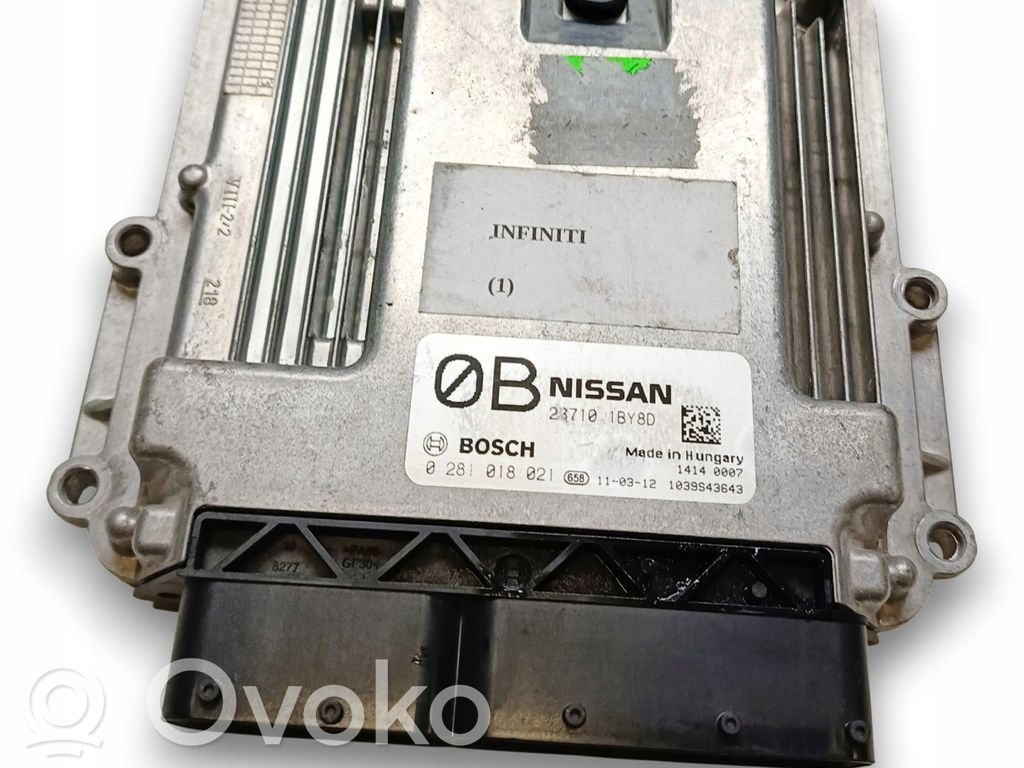 Infiniti M Y51 Engine control unit/module ECU 