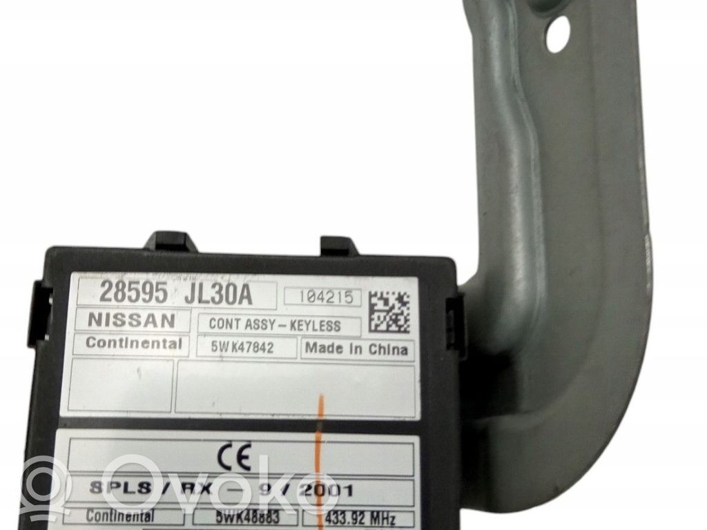 Infiniti G37 Speedometer control unit/module 