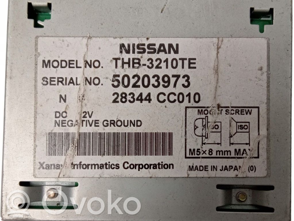 Nissan Murano Z50 GPS navigation control unit/module 