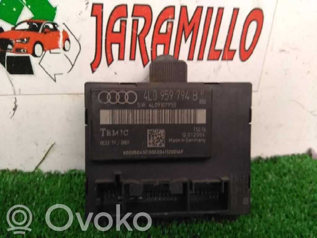 Other control units/modules   4L0959794