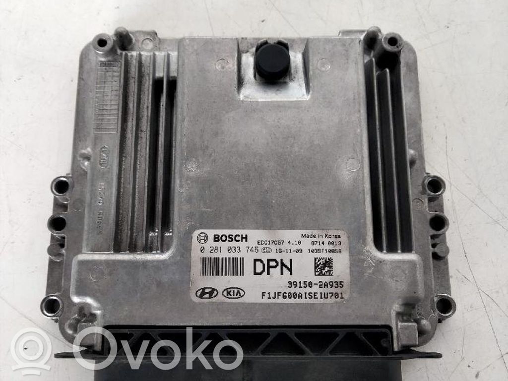 KIA Optima Engine control unit/module 