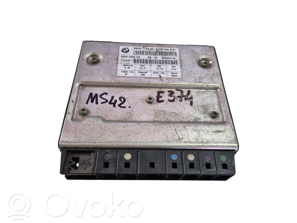BMW 3 E46 Seat control module 
