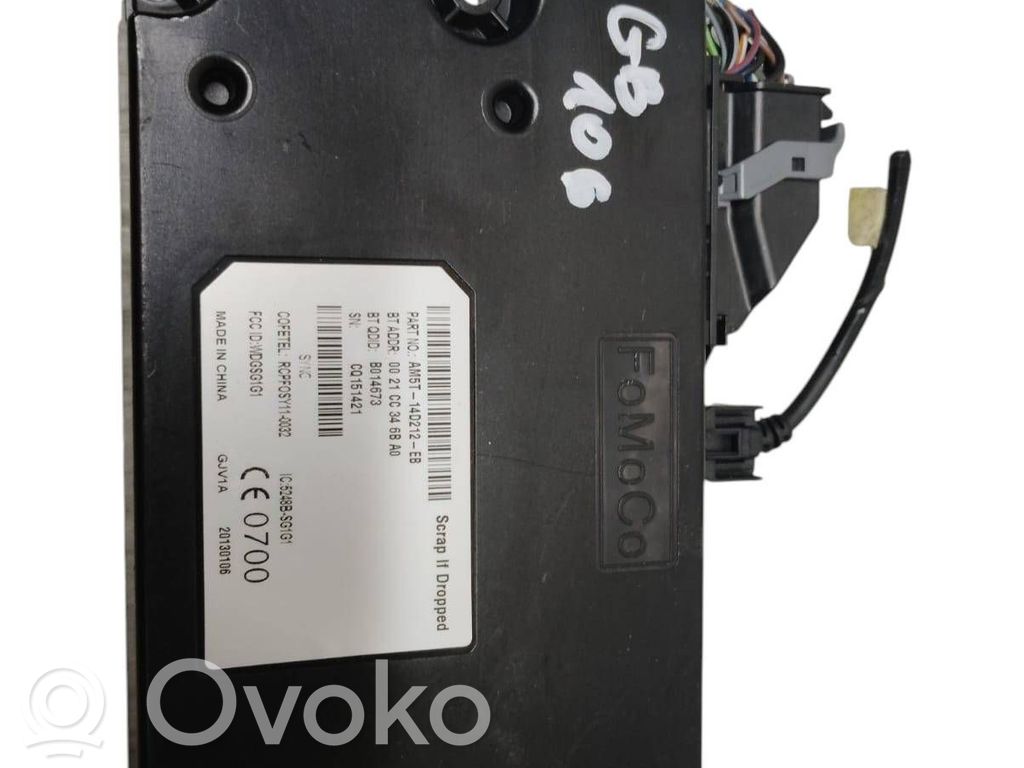 Unidad de control/módulo de bluetooth   AM5T14D212EB,0021CC346BA0