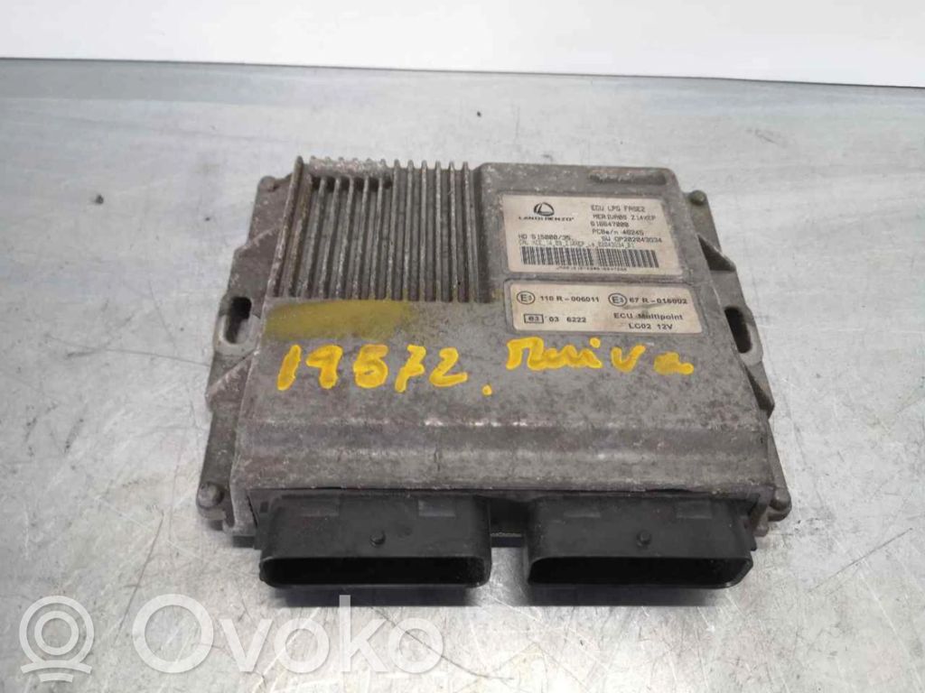 Opel Meriva A Komputer / Sterownik ECU silnika 