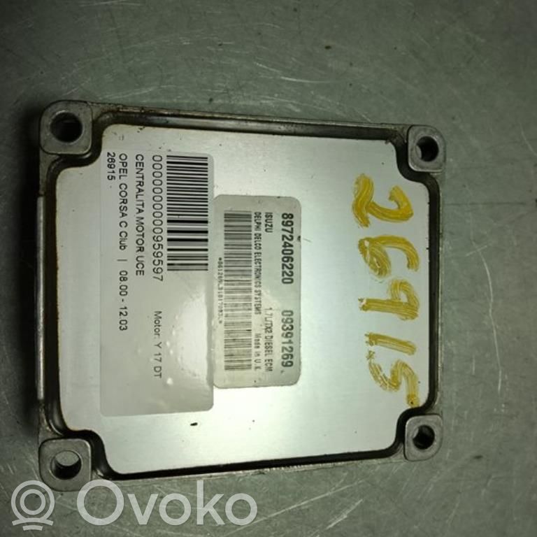 Opel Corsa C Engine control unit/module ECU 