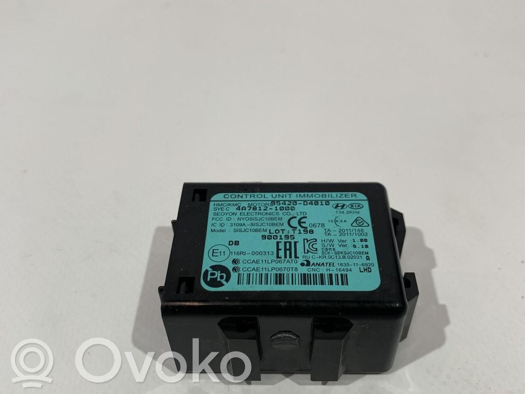 KIA Picanto Immobilizer control unit/module 