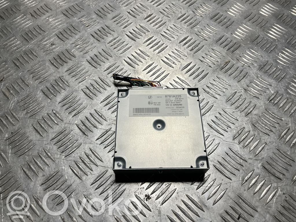 Other control units/modules   8781A225,8781A225