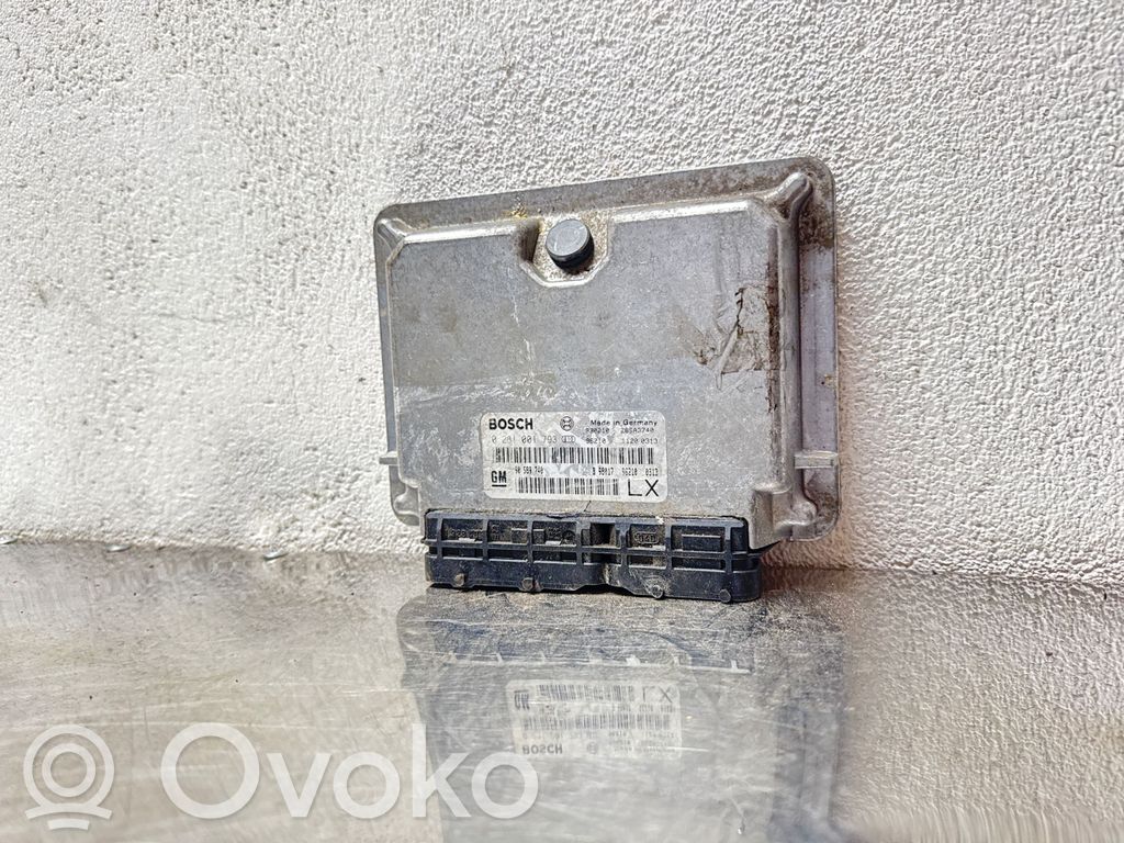 Engine control unit/module   0281001793,90589740,28SA3740