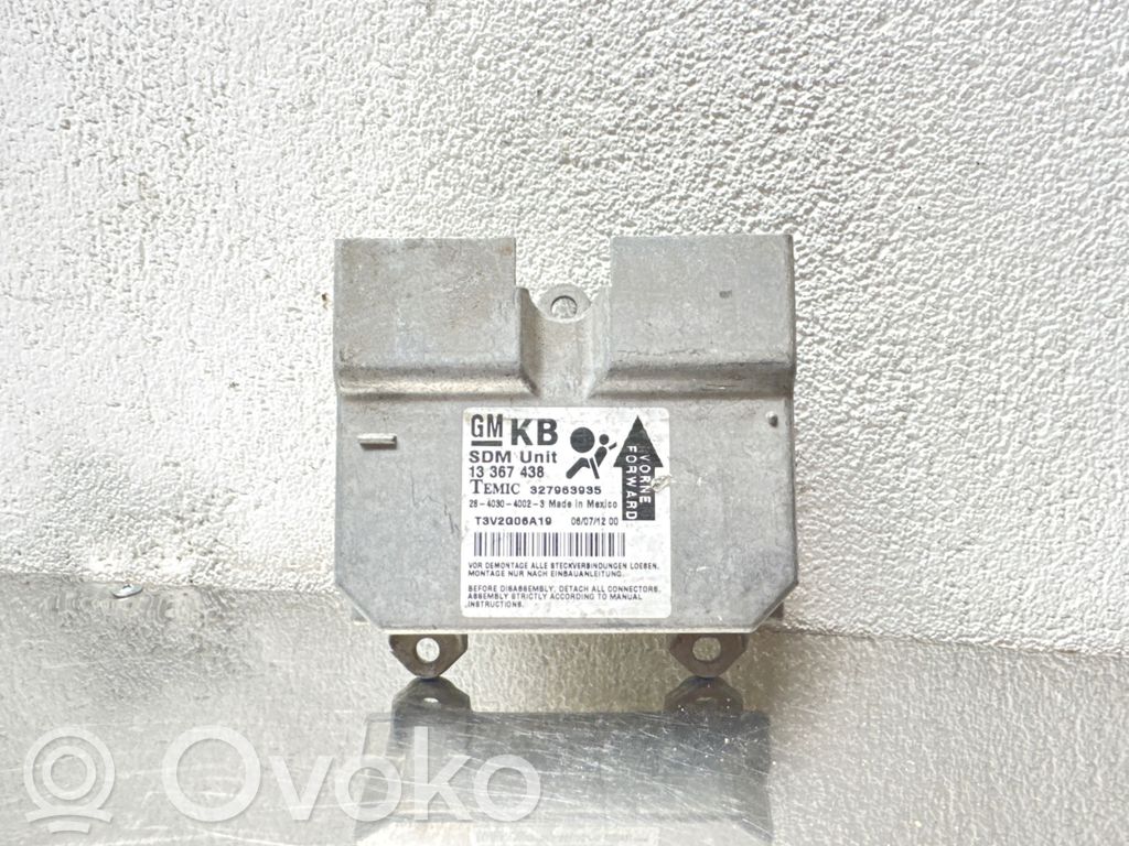 Opel Corsa D Airbag control unit/module 