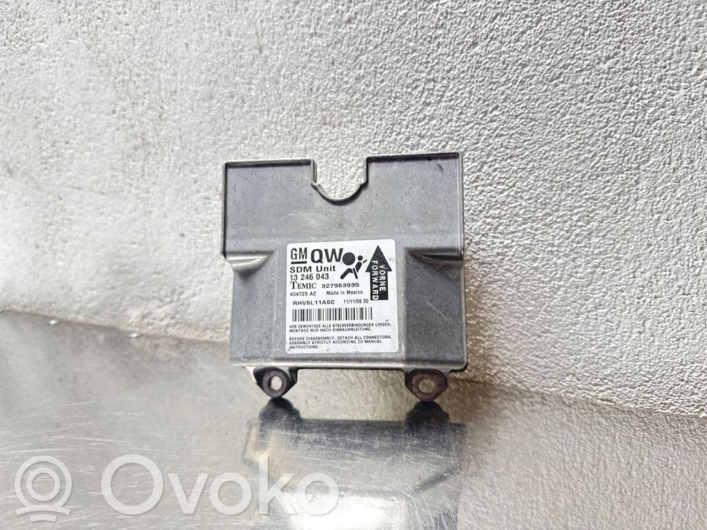 Opel Astra G Airbag control unit/module 