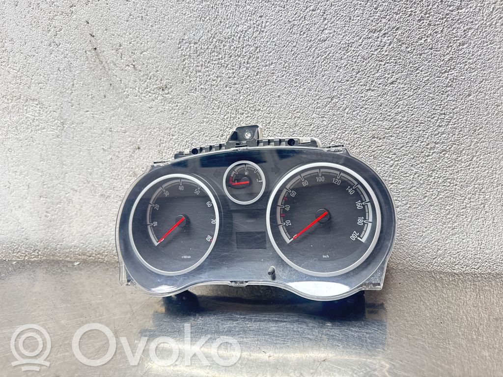Opel Corsa D Speedometer (instrument cluster) 