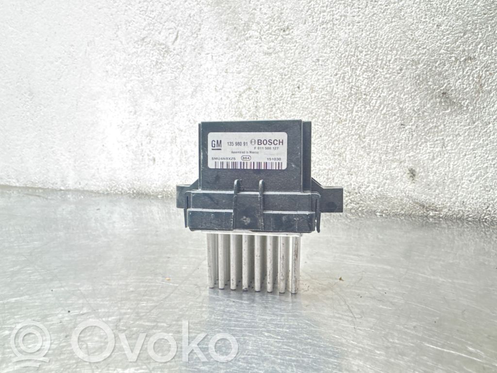 Opel Insignia A Rezystor / Opornik dmuchawy nawiewu 