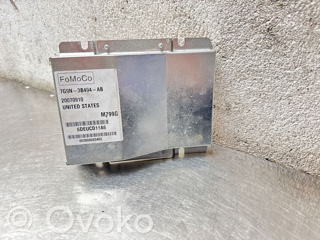 Module de commande suspension   7G9N3B494AB,6DEUCD11A6,20070910,003000020452