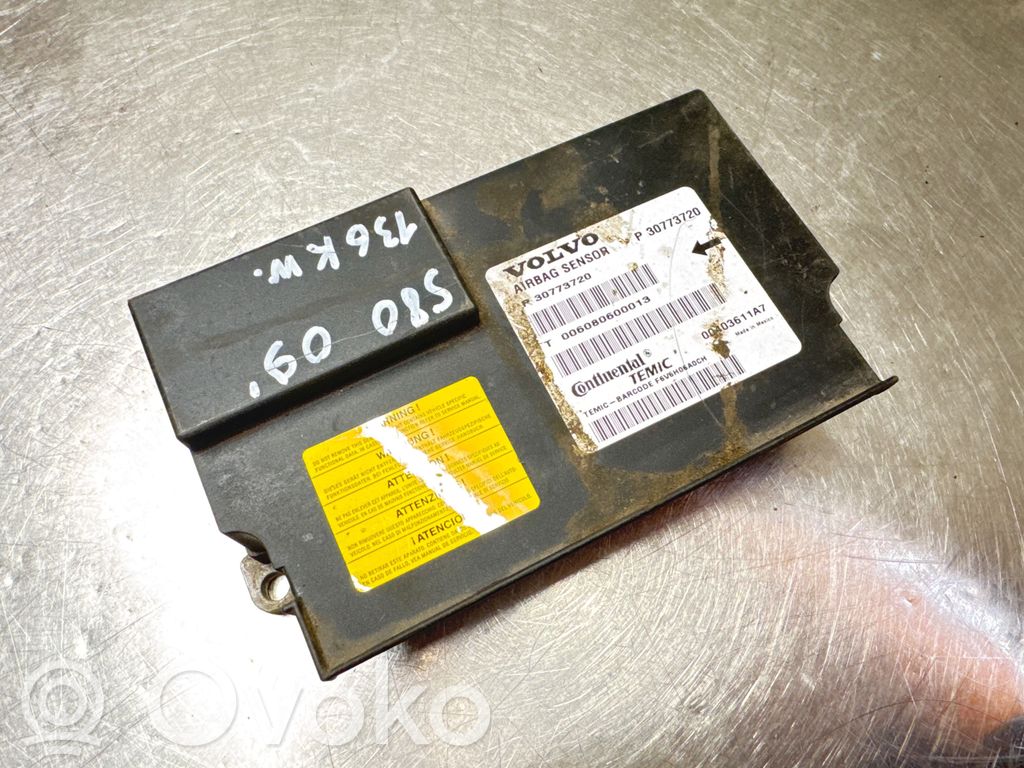 Sterownik / Moduł Airbag   30773720,00403611A7,006080600013