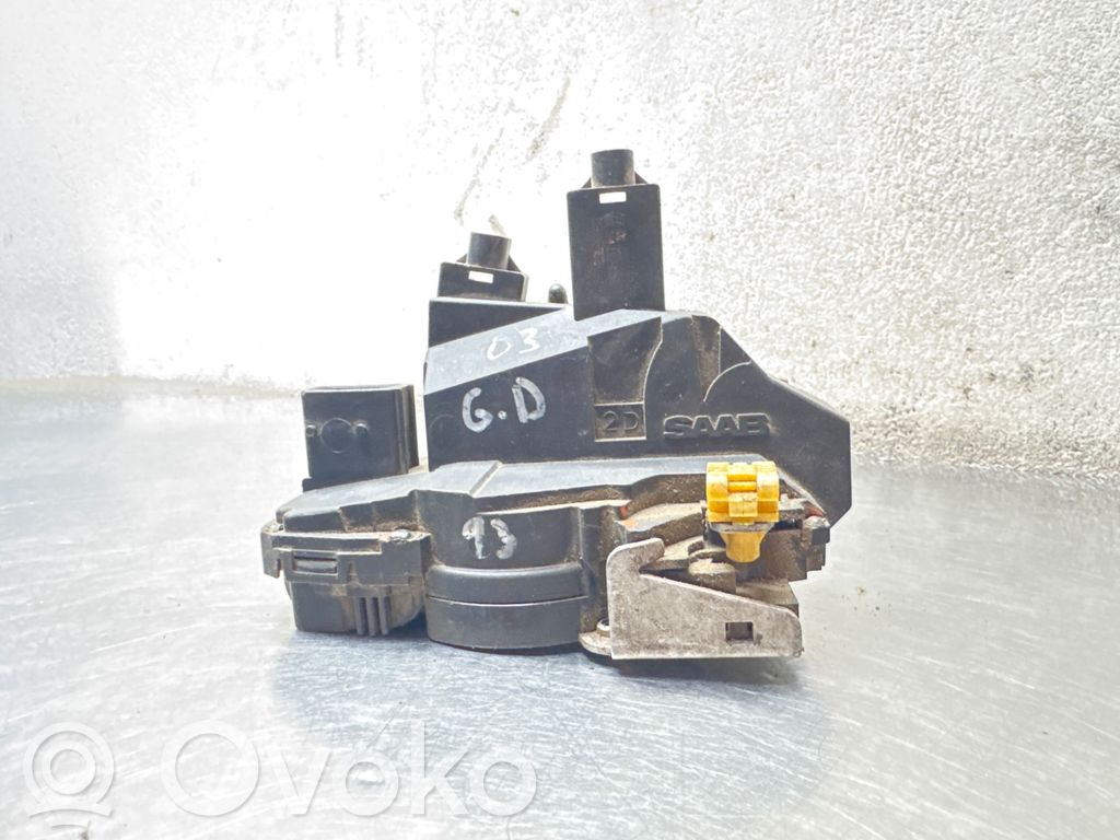 Saab 9-3 Ver1 Cerradura de puerta trasera 