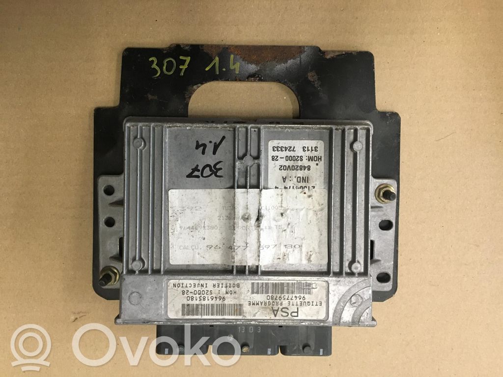 Engine control unit/module ECU   9647759780,9647759780