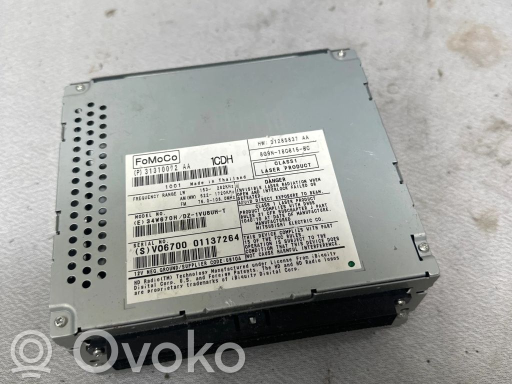 Volvo XC60 Panel / Radioodtwarzacz CD/DVD/GPS 
