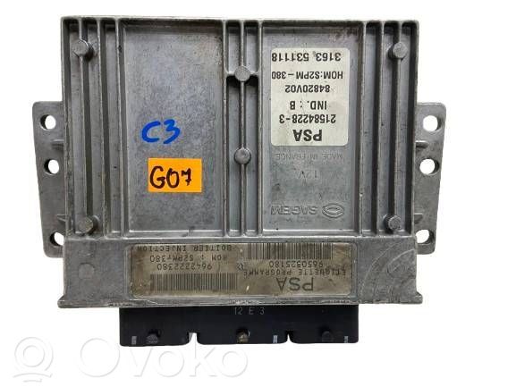 Citroen C2 Engine control unit/module 