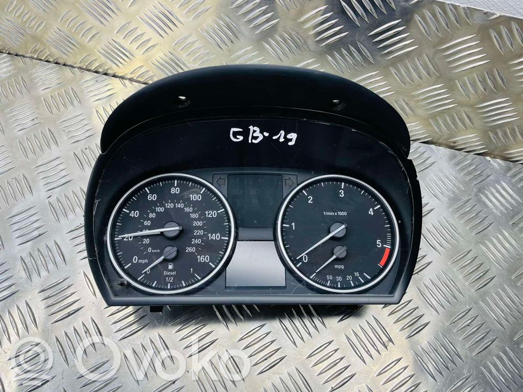 BMW 3 E90 E91 Speedometer (instrument cluster) 