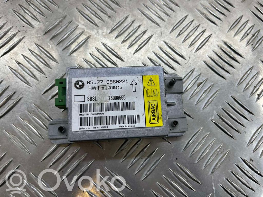 BMW 7 E65 E66 Unidad de control/módulo del Airbag 