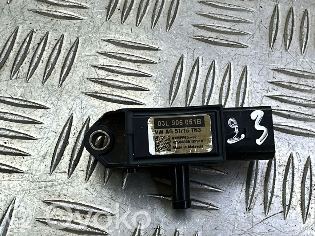 Skoda Superb B8 (3V) Exhaust gas pressure sensor 