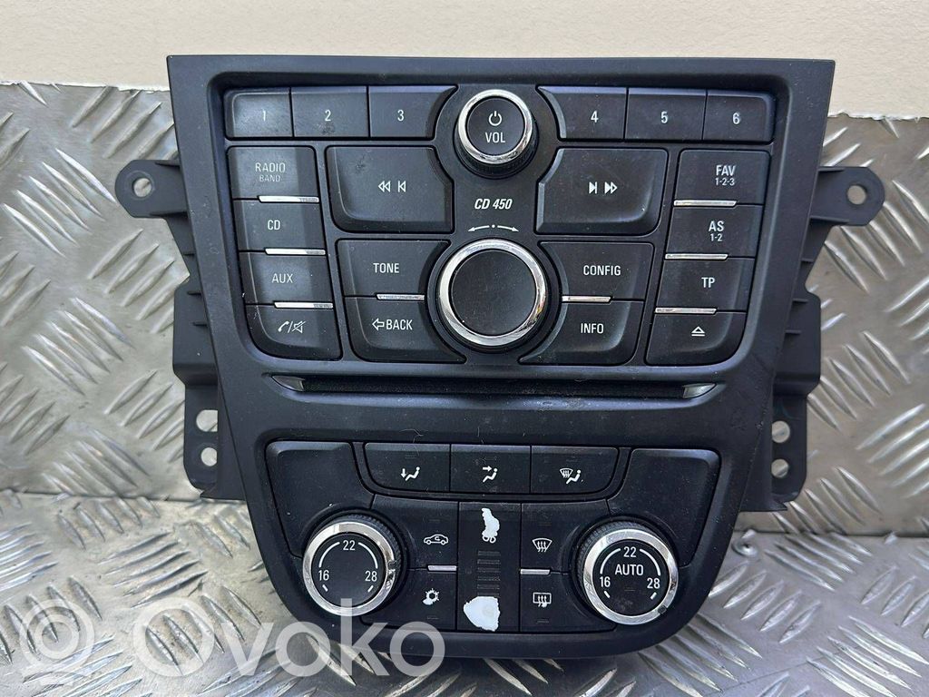 Opel Mokka Unidad central de control multimedia 