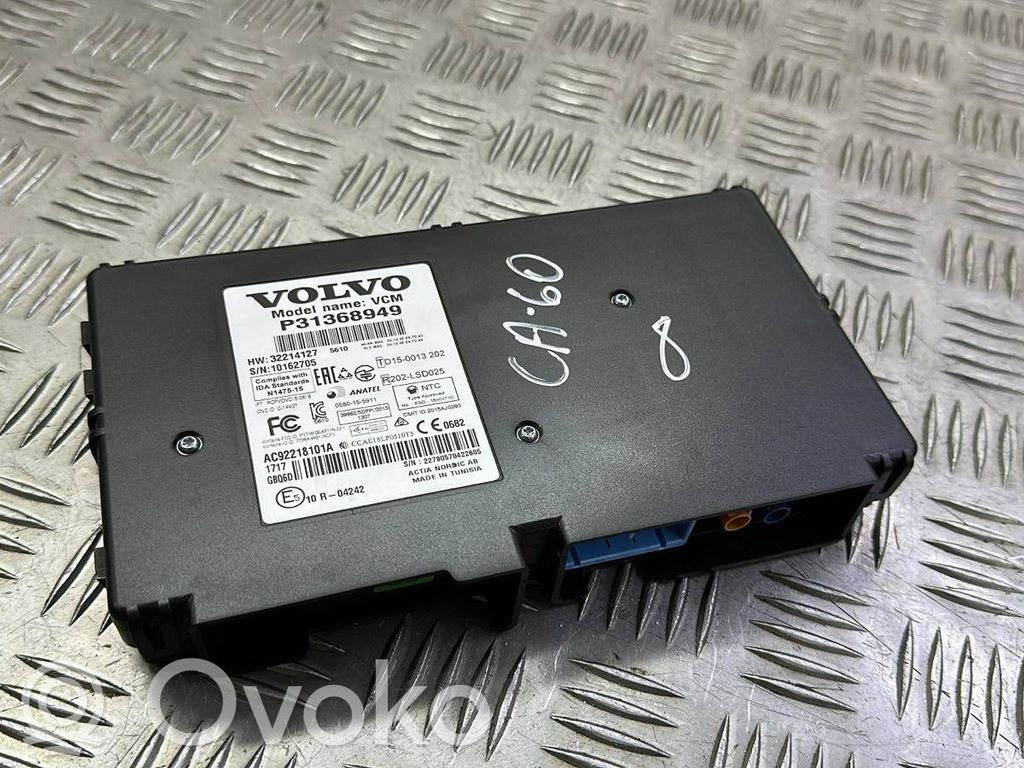 Bluetooth control unit module   31368949,P31368949