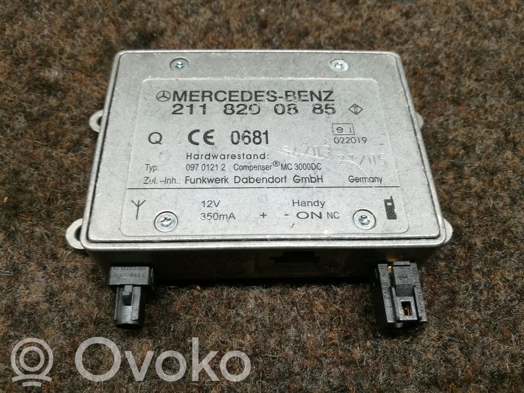Mercedes-Benz E W211 Unidad de control/módulo de bluetooth 