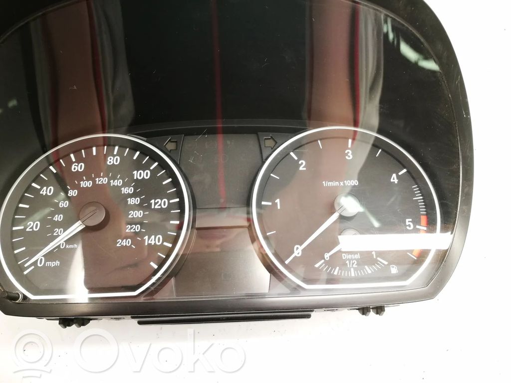 BMW 1 E81 E87 Speedometer (instrument cluster) 