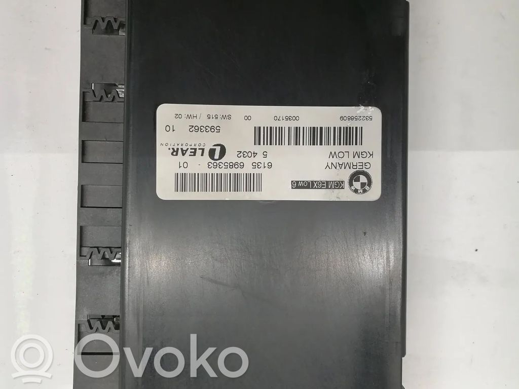 BMW 5 E60 E61 Central body control module 