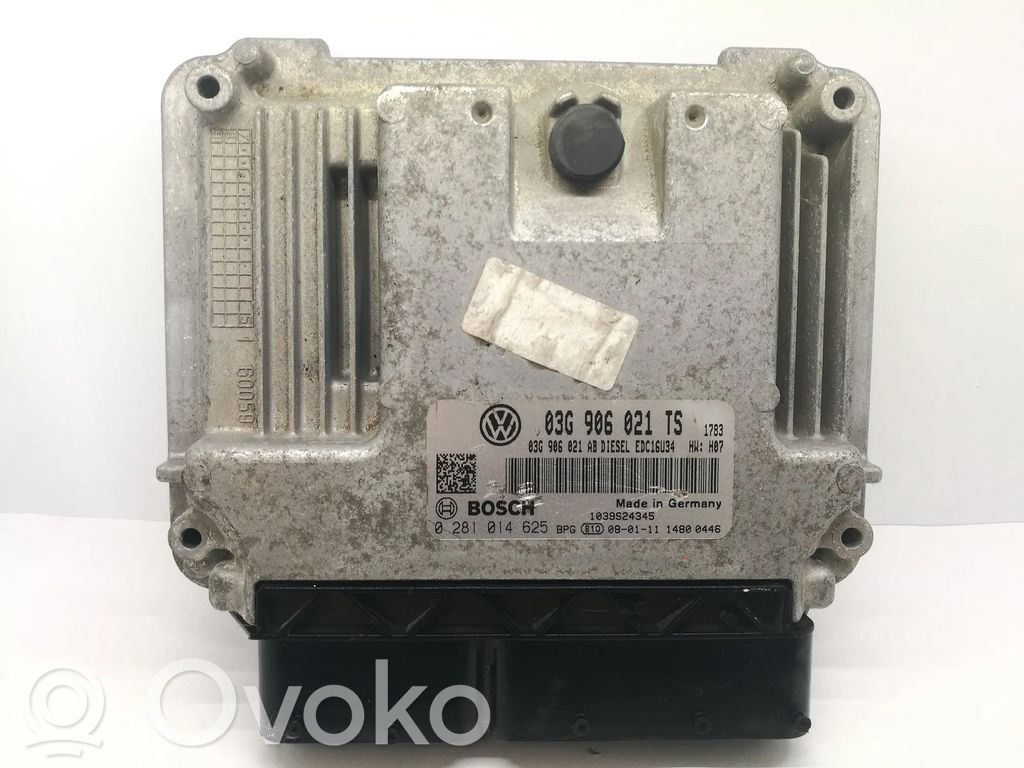 Volkswagen Golf Plus Sterownik / Moduł ECU 