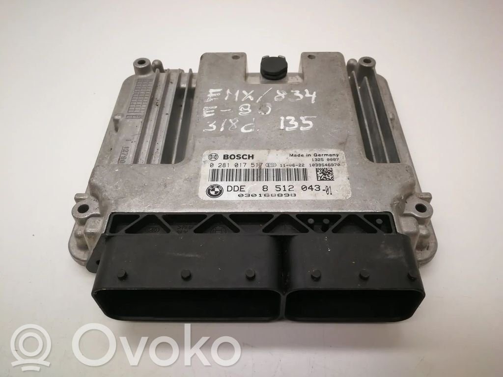 BMW 3 E90 E91 Engine control unit/module 
