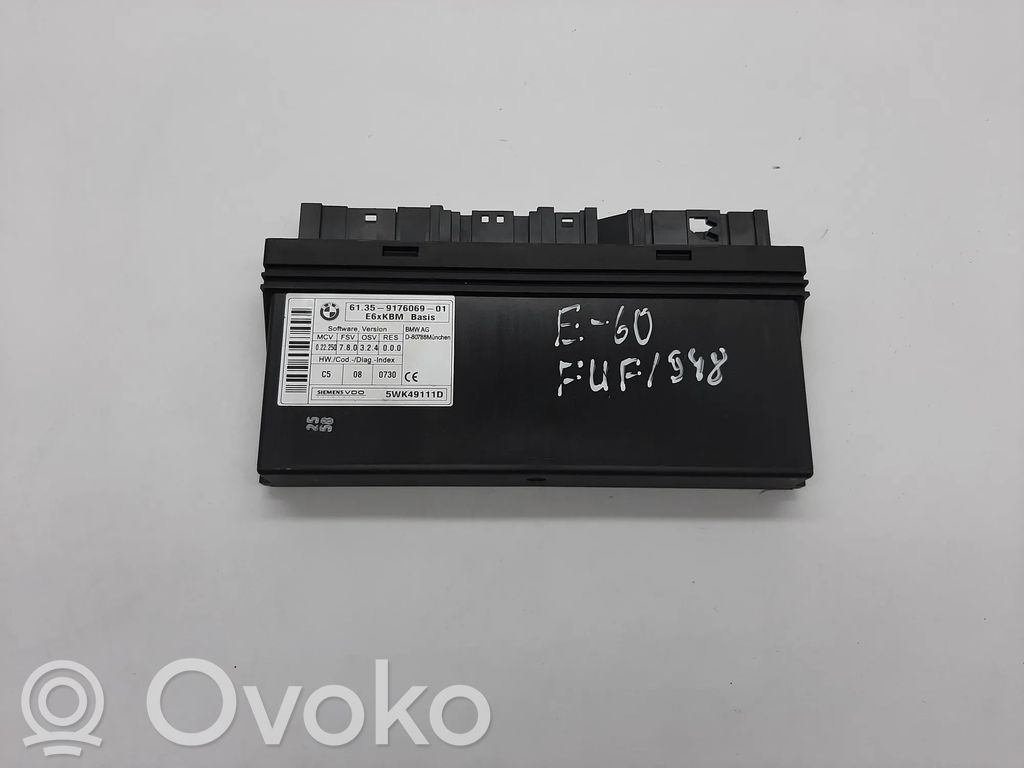 Central body control module   9176069