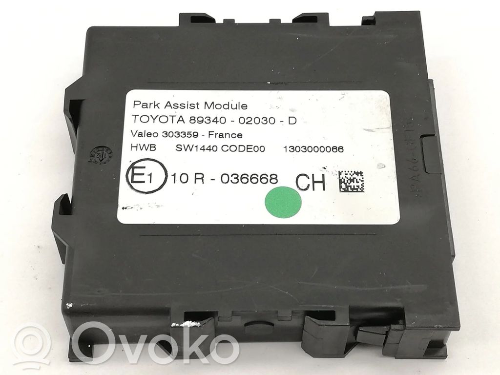 Toyota Auris E180 Parking PDC control unit/module 