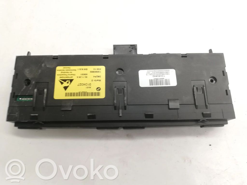 BMW 5 E60 E61 Seat heating switch 