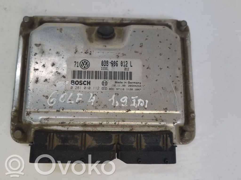 Volkswagen Golf IV Engine control unit/module 