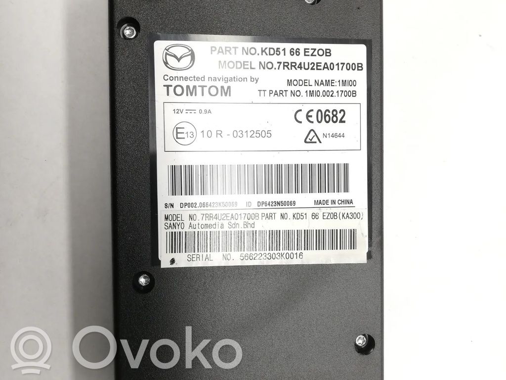 Mazda CX-5 GPS-navigaation ohjainlaite/moduuli 